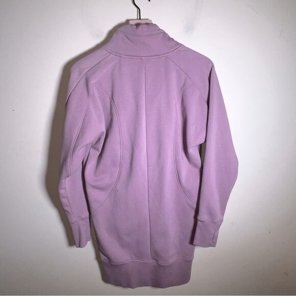 ATHLETA half zip drawstring oversized athleisure comfy tunic XS - Picture 4 of 5